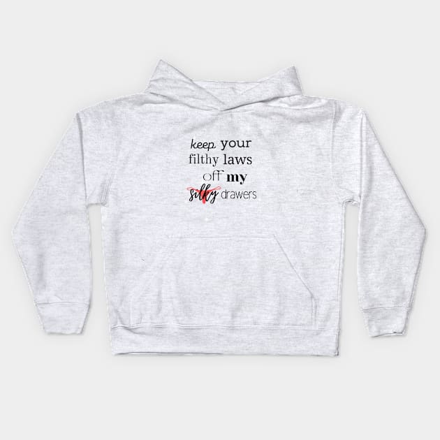 abortion rights Kids Hoodie by Chessfluencer